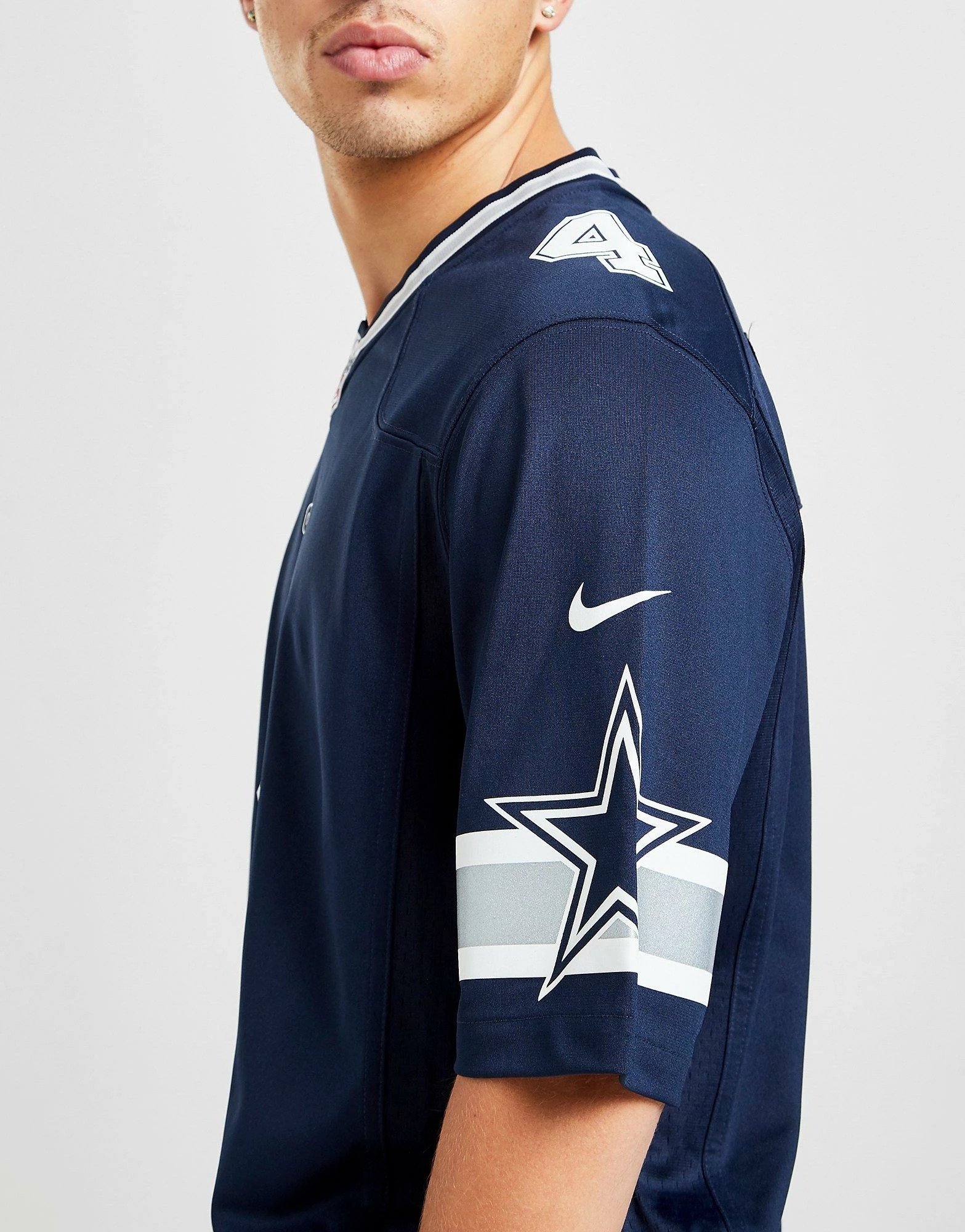 Nike NFL Dallas Cowboys Prescott #4 Game Jersey Blå 6 Nike NFL Dallas Cowboys Prescott #4 Game Jersey Blå - Billede 4