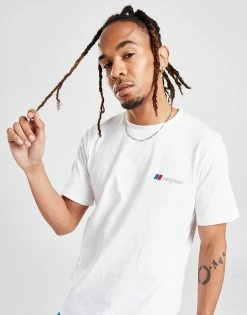 Berghaus Small Logo T-Shirt Herre Hvid