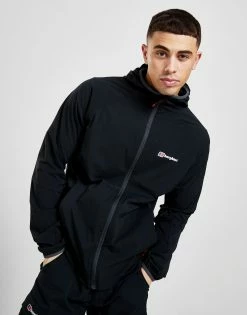 Berghaus Theran Full Zip Jacket Sort -Herretoj Salg jd 396882 b