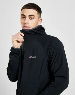 Berghaus Theran Full Zip Jacket Sort -Herretoj Salg jd 396882 d