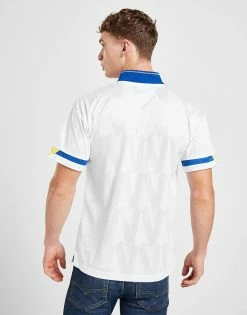 Score Draw Leeds United FC '92 Retro Home Shirt Hvid -Herretoj Salg jd 398930 b