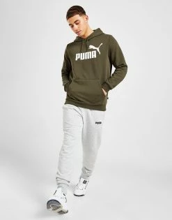 Puma Core Logo Overhead Hættetrøje Herre Grøn -Herretoj Salg jd 399707 d