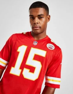 Nike NFL Kansas City Chiefs Mahomes #15 Jersey Rød -Herretoj Salg jd 410450 b