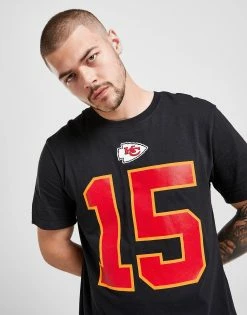 Nike NFL Kansas City Chiefs Mahomes #15 Jersey Sort -Herretoj Salg jd 446087 d