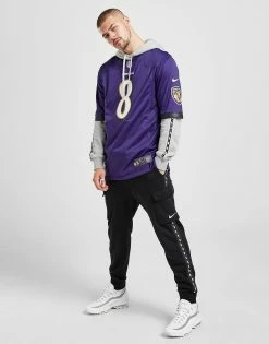Nike NFL Baltimore Ravens Jackson #8 Jersey Lilla -Herretoj Salg jd 446093 d