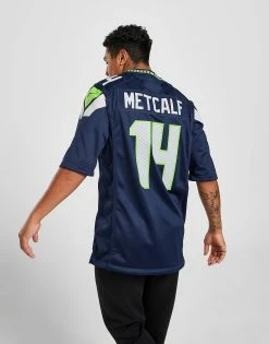 Nike NFL Seattle Seahawks Metcalf #14 Team Jersey Blå -Herretoj Salg jd 446133 b