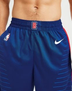 Nike NBA Los Angeles Clippers Swingman Shorts Blå -Herretoj Salg jd 451229 d