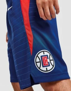 Nike NBA Los Angeles Clippers Swingman Shorts Blå -Herretoj Salg jd 451229 e