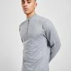 Nike Nike Dri-FIT Hardlooptop Met Korte Rits Voor Heren Grå -Herretoj Salg jd 456837 a