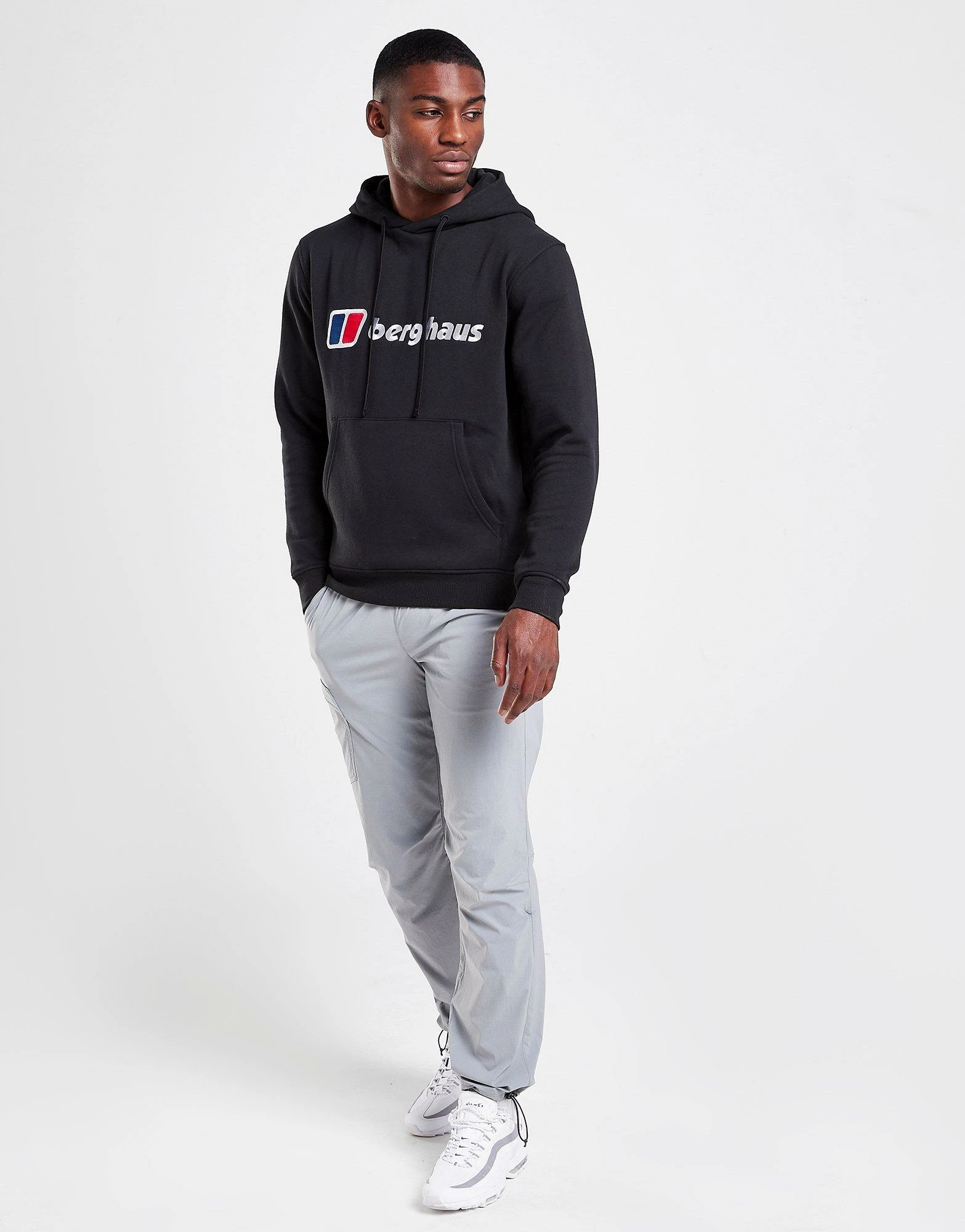 Berghaus Over The Head Logo Hoodie Sort 7 Berghaus Over The Head Logo Hoodie Sort - Billede 5