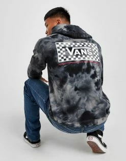 Vans Overhead Tie Dye Hoodie Sort -Herretoj Salg jd 460695 b