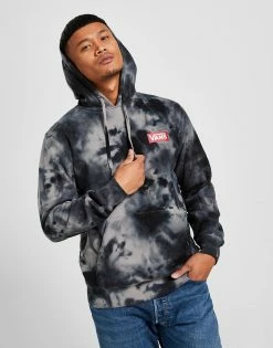 Vans Overhead Tie Dye Hoodie Sort -Herretoj Salg jd 460695 c