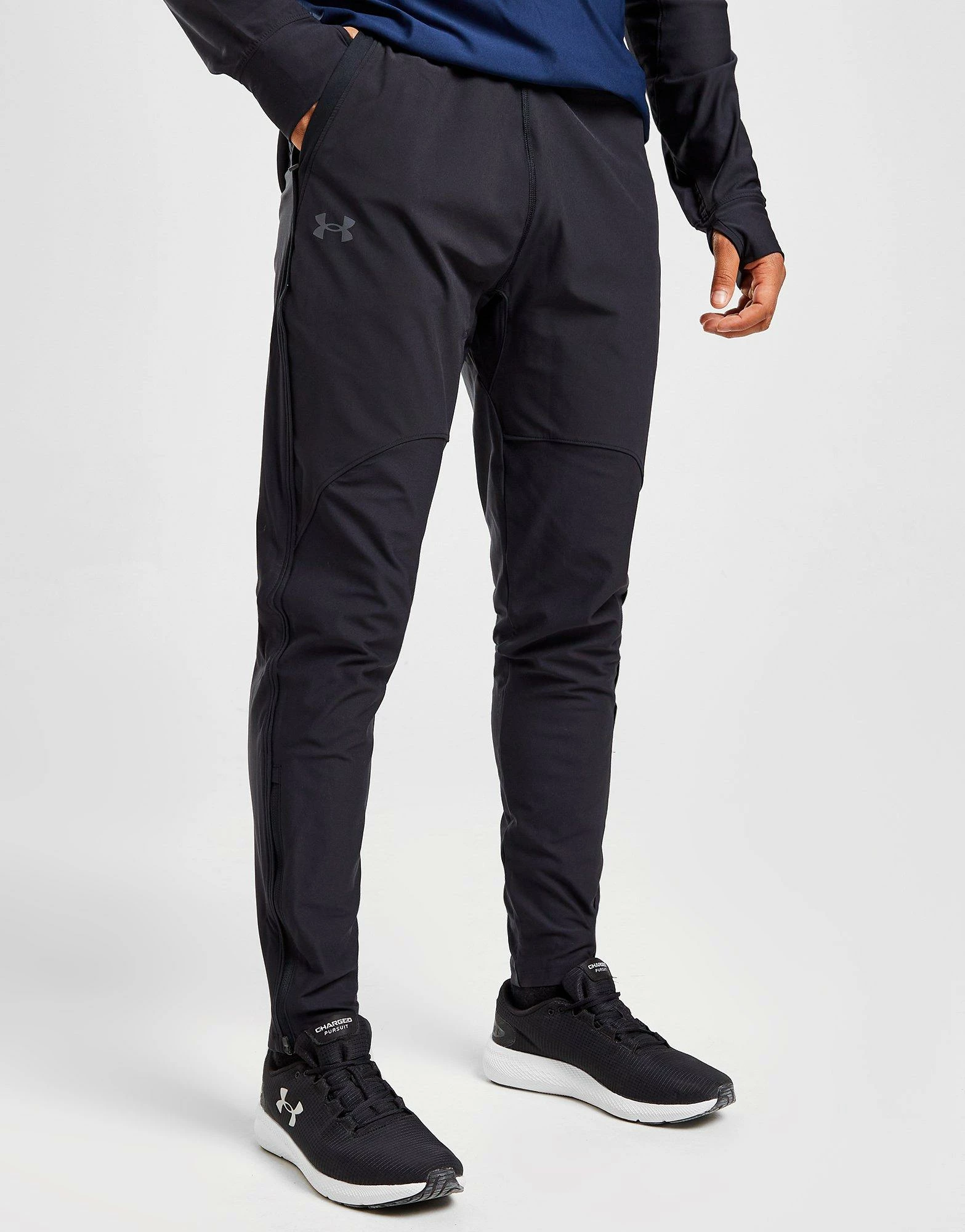 Under Armour Qualifier Track Pants Sort 4 Under Armour Qualifier Track Pants Sort - Billede 2