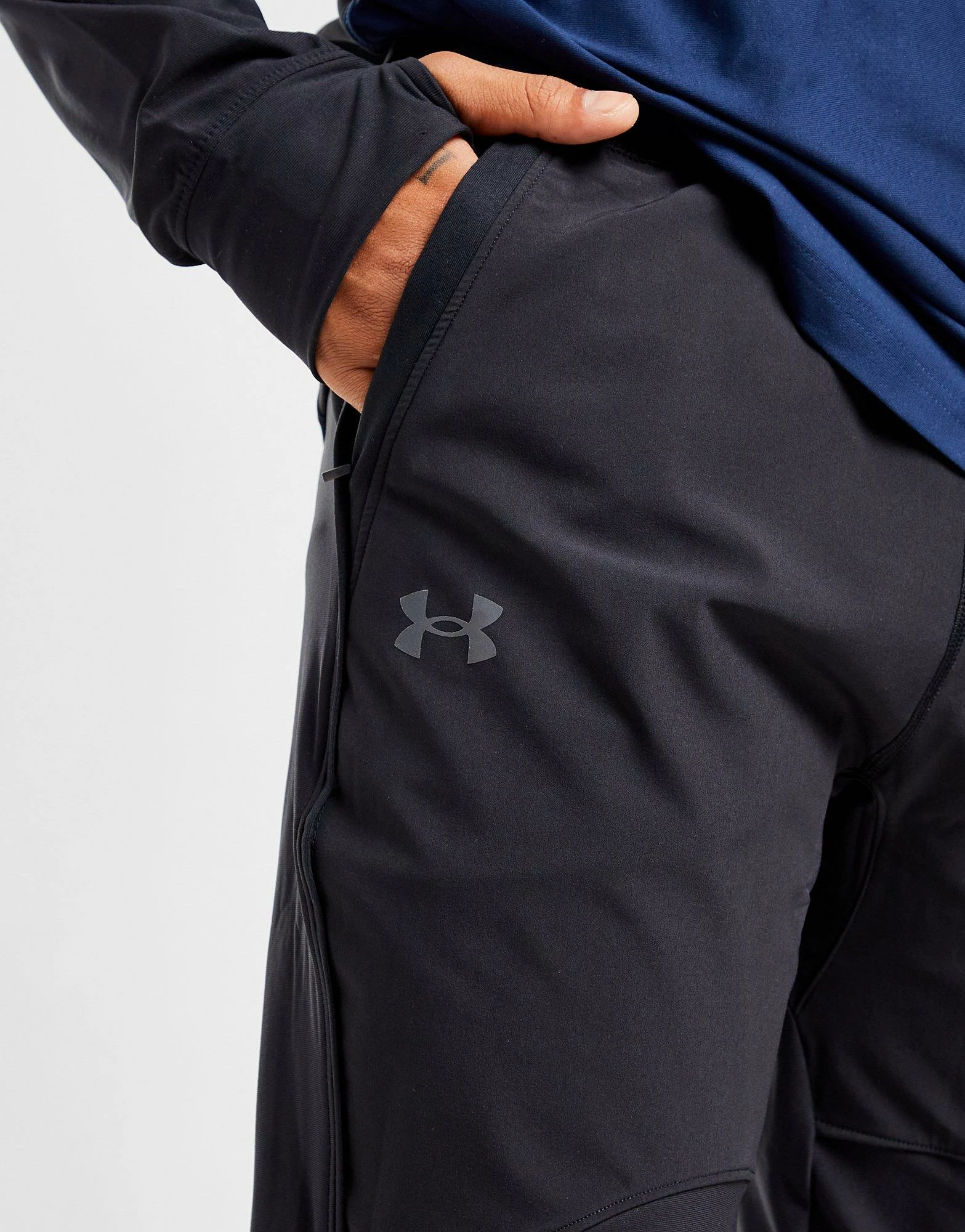 Under Armour Qualifier Track Pants Sort 6 Under Armour Qualifier Track Pants Sort - Billede 4