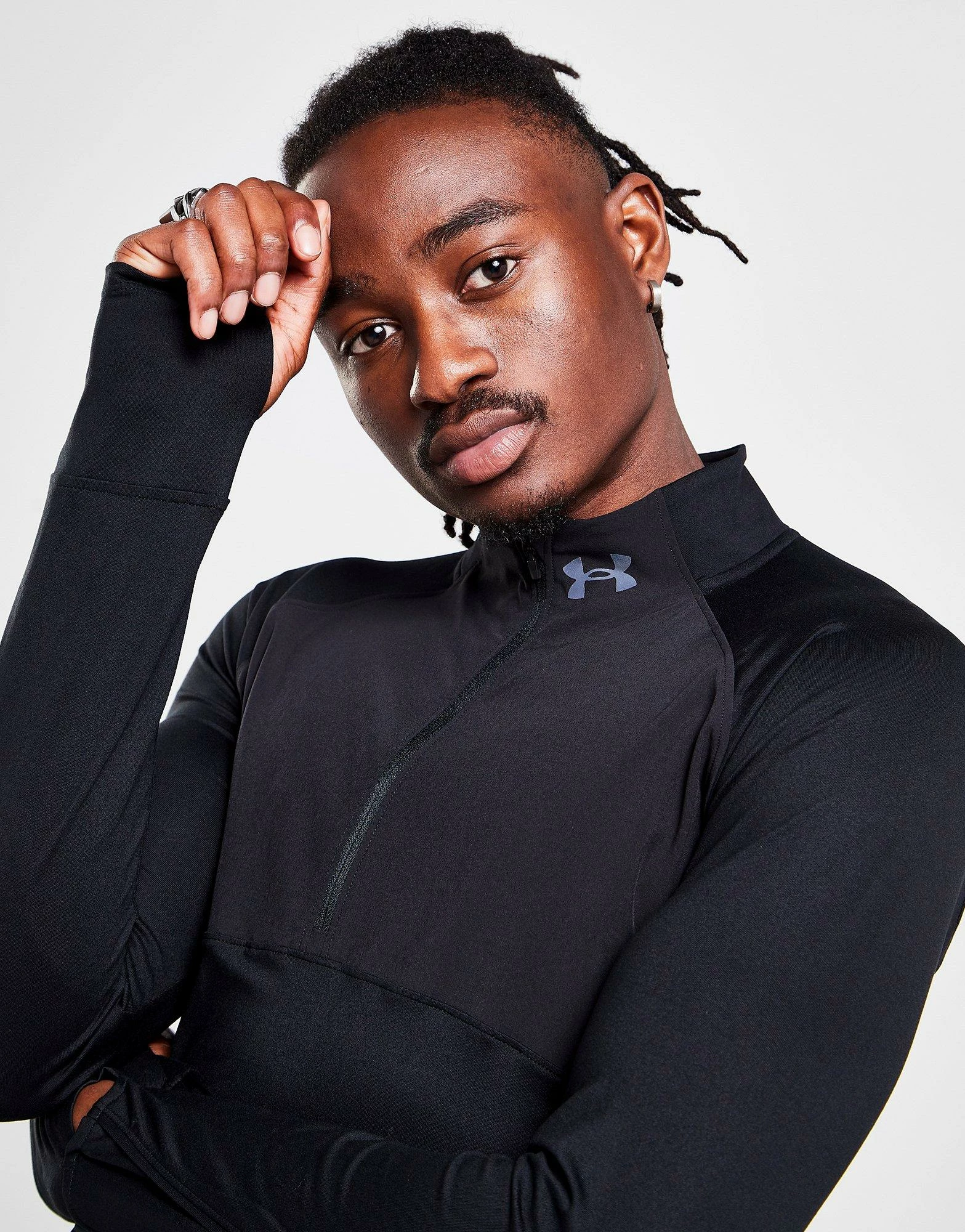 Under Armour Træningstrøje Herre Sort 3 Under Armour Træningstrøje Herre Sort