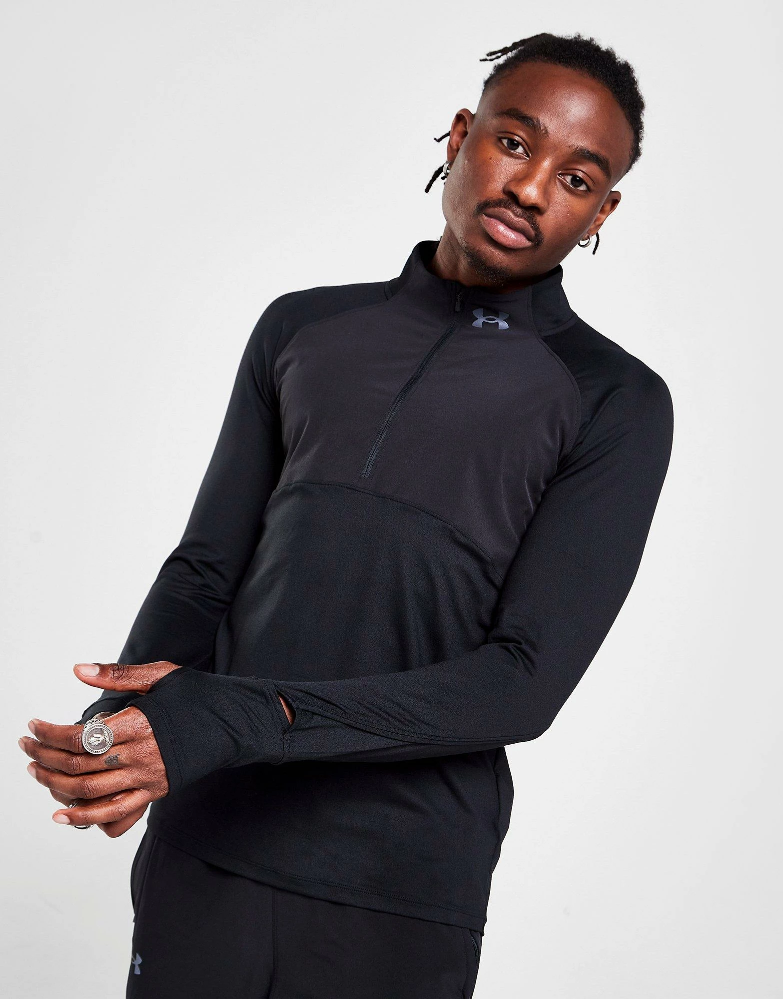 Under Armour Træningstrøje Herre Sort 4 Under Armour Træningstrøje Herre Sort - Billede 2