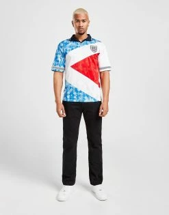 Score Draw England '90 Mash Up Retro Shirt Blå 9 Score Draw England '90 Mash Up Retro Shirt Blå -Herretoj Salg jd 464826 d