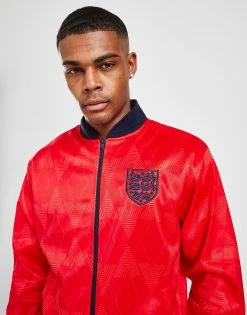 Score Draw England '90 Away Retro Track Top Rød -Herretoj Salg jd 464828 c