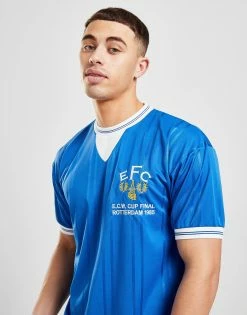 Score Draw Everton FC '85 ECW Cup Final Shirt Blå -Herretoj Salg jd 465644 c