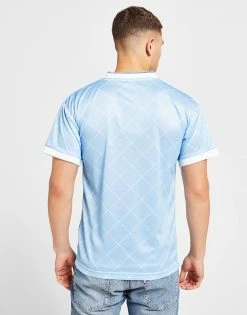 Score Draw Manchester City FC '88 Home Retro Shirt Blå -Herretoj Salg jd 465645 b