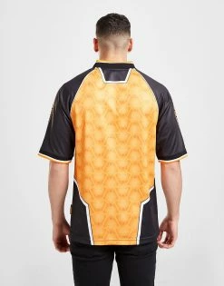 Score Draw Wolverhampton Wanderers FC '96 Home Retro Shirt Guld -Herretoj Salg jd 465672 b