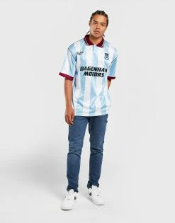 Score Draw West Ham United '92 Retro Away Shirt Blå -Herretoj Salg jd 465676 c