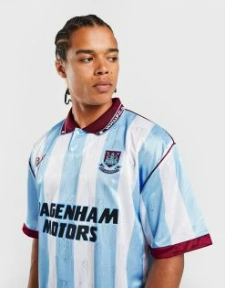 Score Draw West Ham United '92 Retro Away Shirt Blå -Herretoj Salg jd 465676 d