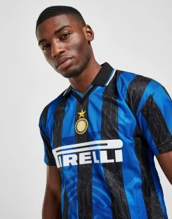 Score Draw Inter Milan '98 Home Retro Shirt Blå