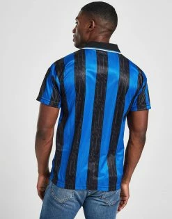 Score Draw Inter Milan '98 Home Retro Shirt Blå -Herretoj Salg jd 465678 c