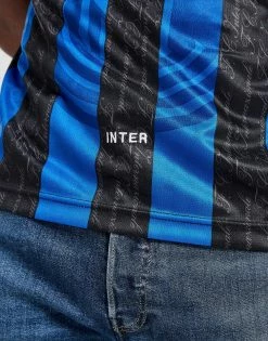 Score Draw Inter Milan '98 Home Retro Shirt Blå -Herretoj Salg jd 465678 e