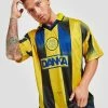 Score Draw Everton FC '96 Retro Away Shirt Gul -Herretoj Salg jd 465761 a
