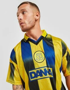 Score Draw Everton FC '96 Retro Away Shirt Gul 11 Score Draw Everton FC '96 Retro Away Shirt Gul -Herretoj Salg jd 465761 e