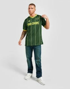 Score Draw Leicester City FC '84 Retro Away Shirt Grøn -Herretoj Salg jd 465905 c