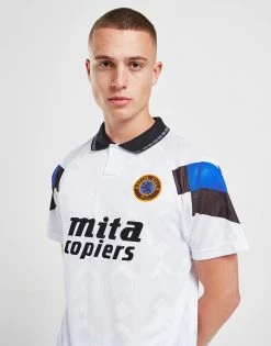 Score Draw Aston Villa FC '90 Retro Away Shirt Hvid -Herretoj Salg jd 465991 d