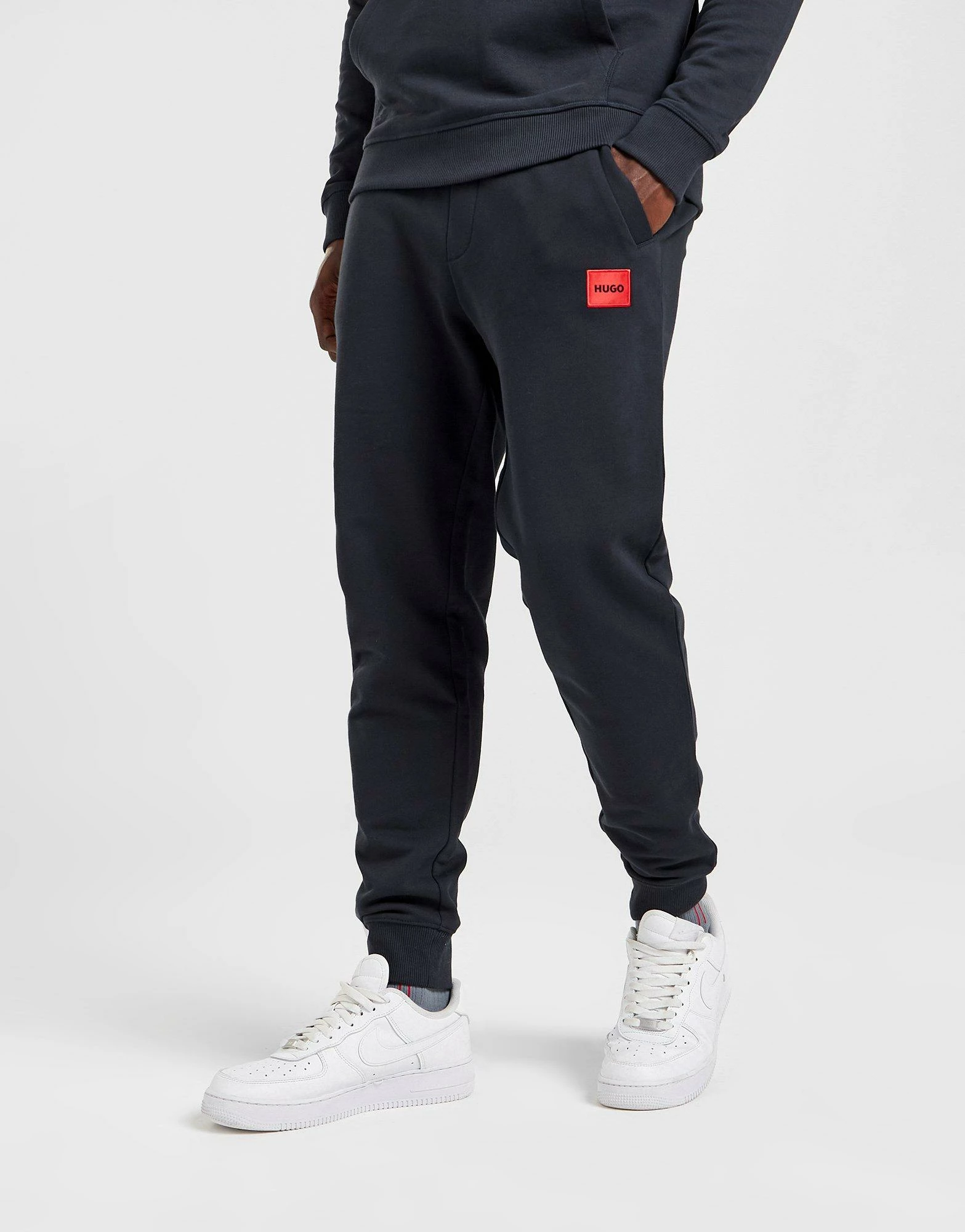 HUGO Doak Square Logo Joggers Blå 4 HUGO Doak Square Logo Joggers Blå - Billede 2