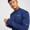 Nike Element 1/2 Zip Running Top Herren Blå -Herretoj Salg jd 474567 a