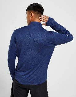 Nike Element 1/2 Zip Running Top Herren Blå -Herretoj Salg jd 474567 c