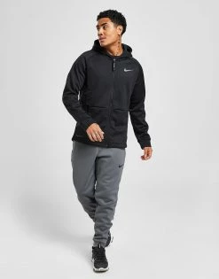Nike Pro Sphere Full Zip Hoodie Sort -Herretoj Salg jd 475122 c