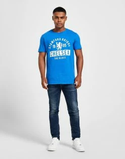 Official Team Chelsea FC Pride T-Shirt Herre Blå -Herretoj Salg jd 479971 d