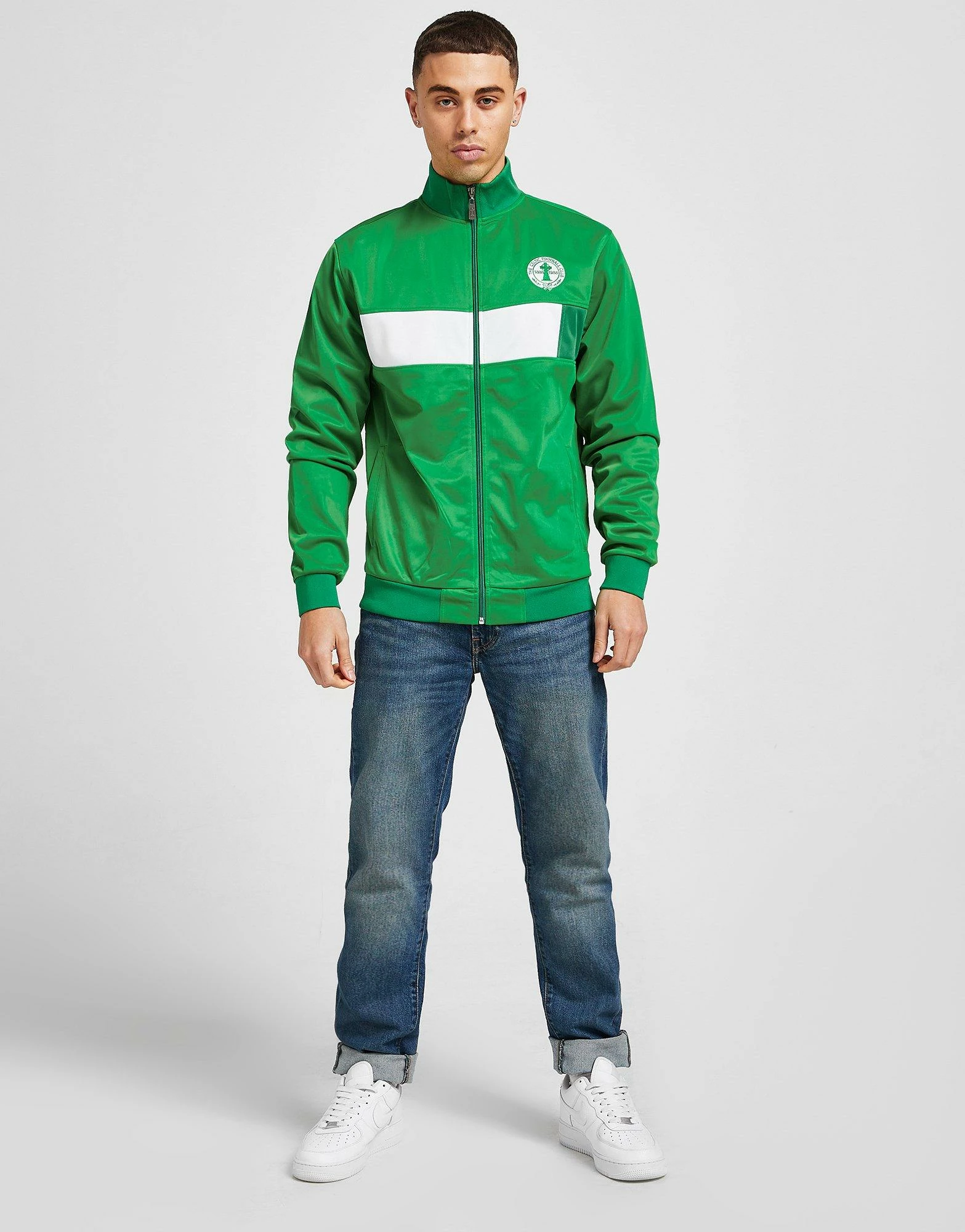 Celtic Retro Celtic FC '88 Track Top Grøn 6 Celtic Retro Celtic FC '88 Track Top Grøn - Billede 4