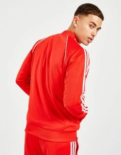 Adidas Originals SST Track Top Rød 11 Adidas Originals SST Track Top Rød -Herretoj Salg jd 499988 c