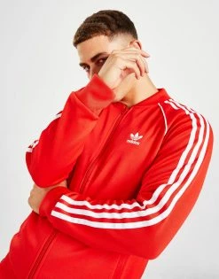 Adidas Originals SST Track Top Rød 12 Adidas Originals SST Track Top Rød -Herretoj Salg jd 499988 d