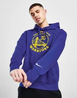 Nike NBA Golden State Warriors Curry #30 Hoodie Blå