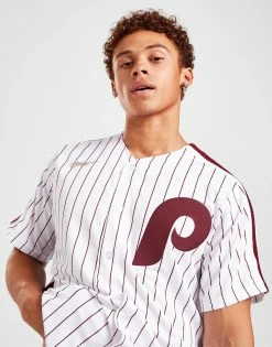 Nike MLB Philadelphia Phillies Cooperstown Jersey Hvid -Herretoj Salg jd 502493 d