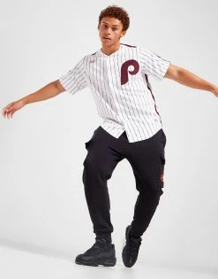 Nike MLB Philadelphia Phillies Cooperstown Jersey Hvid -Herretoj Salg jd 502493 f