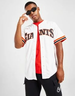 Nike MLB San Fancisco Giants Cooperstown Jersey Hvid -Herretoj Salg jd 502495 d