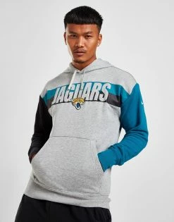 Nike NFL Jacksonville Jaguars Wordmark Hoodie Grå -Herretoj Salg jd 502581 d