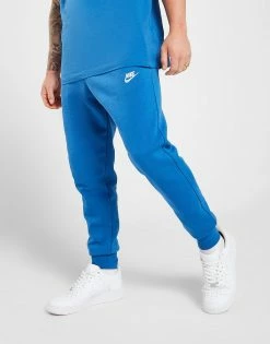 Nike Foundation Joggingbukser Herre Blå -Herretoj Salg jd 505029 b