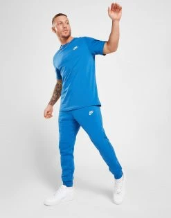 Nike Foundation Joggingbukser Herre Blå -Herretoj Salg jd 505029 c