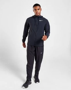 Nike Flex Vent Max Full Zip Hooded Jacket Sort -Herretoj Salg jd 505602 d